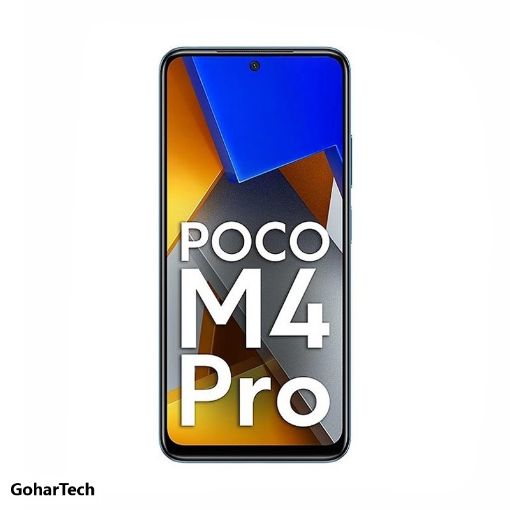صفحه نمایش موبایل شیائومی Poco M4 Pro از روبه رو