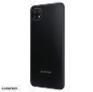 پشت موبایل سامسونگ Galaxy A22 5G از بغل رنگ مشکی