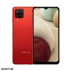 پشت و جلو موبایل سامسونگ Galaxy A12 رنگ قرمز