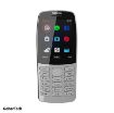 صفحه نمایش گوشی موبایل نوکیا مدل Nokia 210 از رو به رو رنگ خاکستری