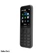 صفحه نمایش گوشی موبایل نوکیا مدل Nokia 125 از بغل رنگ مشکی