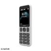 صفحه نمایش گوشی موبایل نوکیا مدل Nokia 125 از بغل رنگ سفید