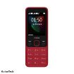 صفحه نمایش گوشی موبایل نوکیا مدل 2020 Nokia 150 از رو به رو رنگ قرمز