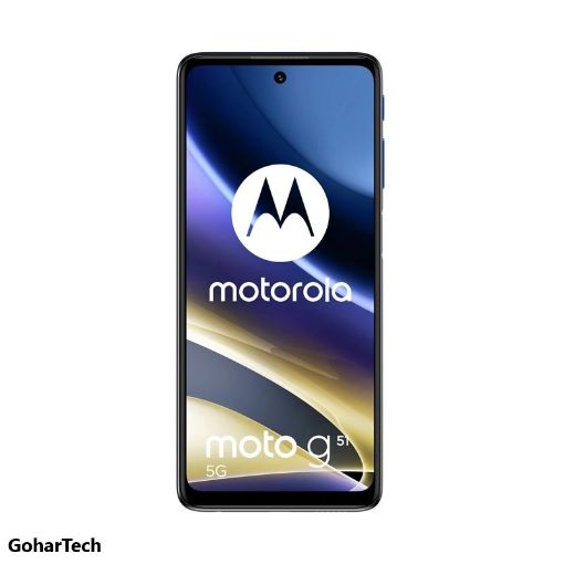 صفحه نمایش موبایل موتورولا Moto G51 5G از روبرو