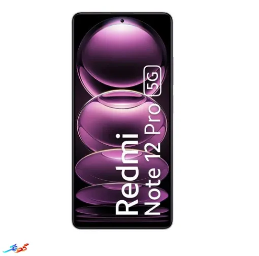 Pink Xiaomi Redmi Note 12 Pro 5G mobile screen