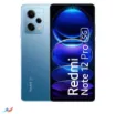 Front and back of Xiaomi Redmi Note 12 Pro 5G blue color