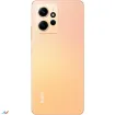 Back cover of Xiaomi Note 12 4G phone in gold color