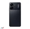 The back of Poco C65 is black