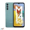 جلو و پشت گوشی سامسونگ مدل Galaxy M14 5G رنگ سبز